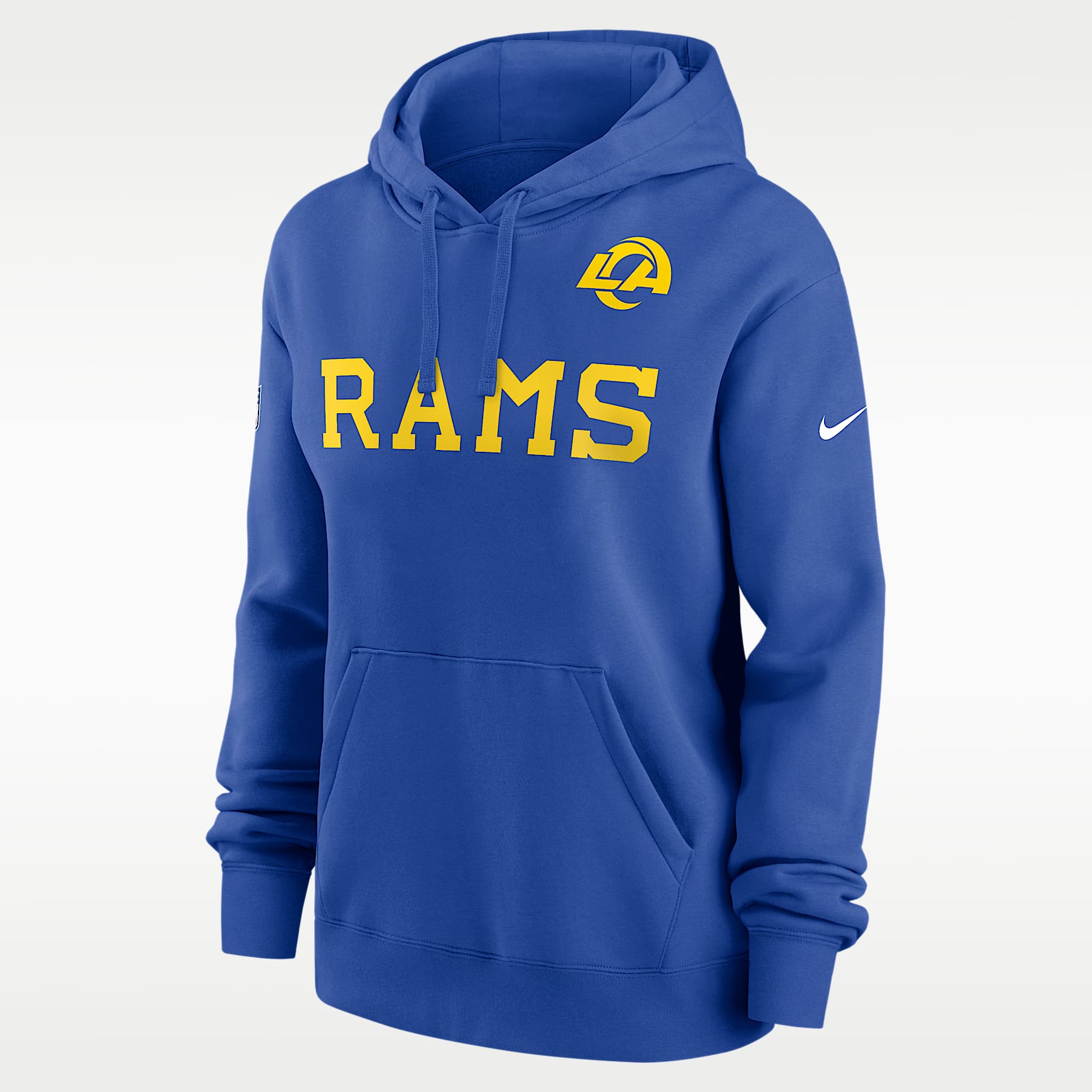 Los Angeles Rams Alt Pack Club Women's Nike NFL Pullover Hoodie
